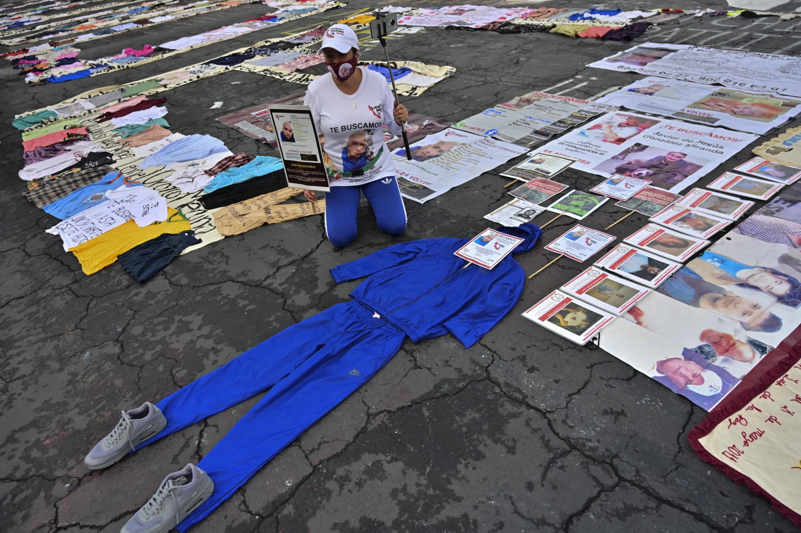 Protestan por más de 90 mil desaparecidos en México