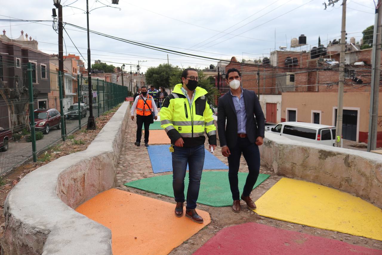 Ayuntamiento entrega obras de calidad en Barrio de La Pinta