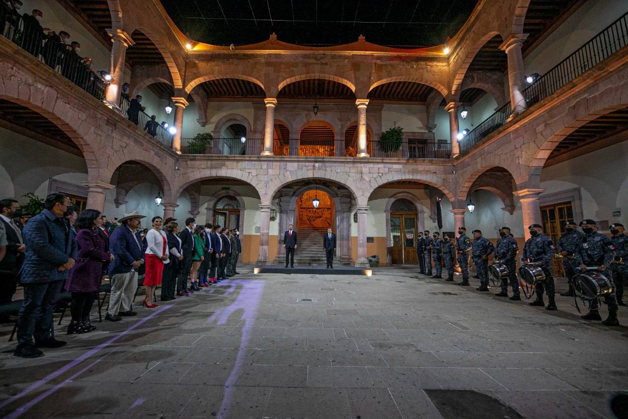 Zacatecas amanece con nuevo gobernador