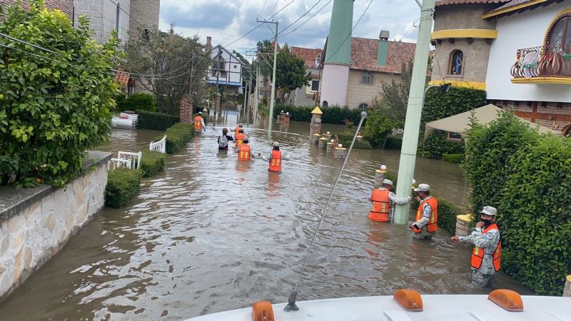 Pueblo Mágico en Querétaro sufre por las lluvias e inundaciones