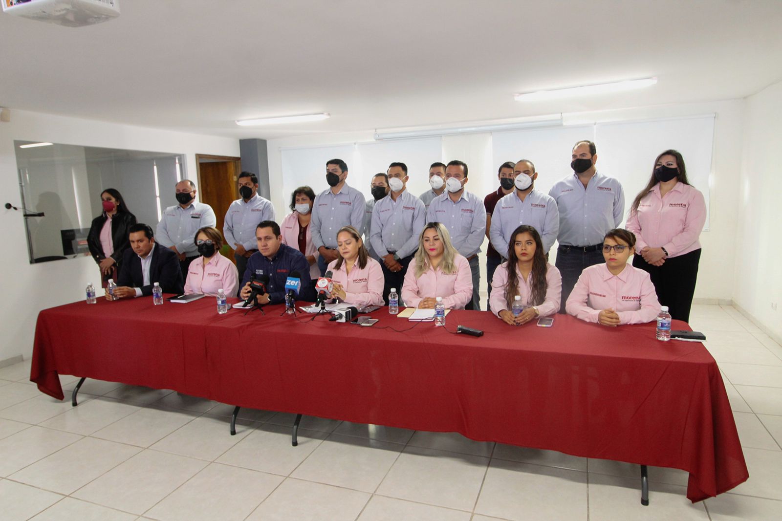 Comité ejecutivo estatal de Morena, respalda a David Monreal Ávila para rescatar las finanzas del estado.