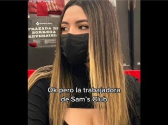 Trabajadora del Sam’s enamora a usuarios de TikTok y se vuelve viral