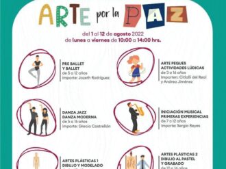 Invitan a juventud zacatecana a participar en talleres de arte este verano