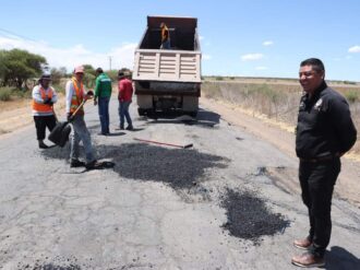 Dan mantenimiento a carretera Zacatecas-Saltillo 
